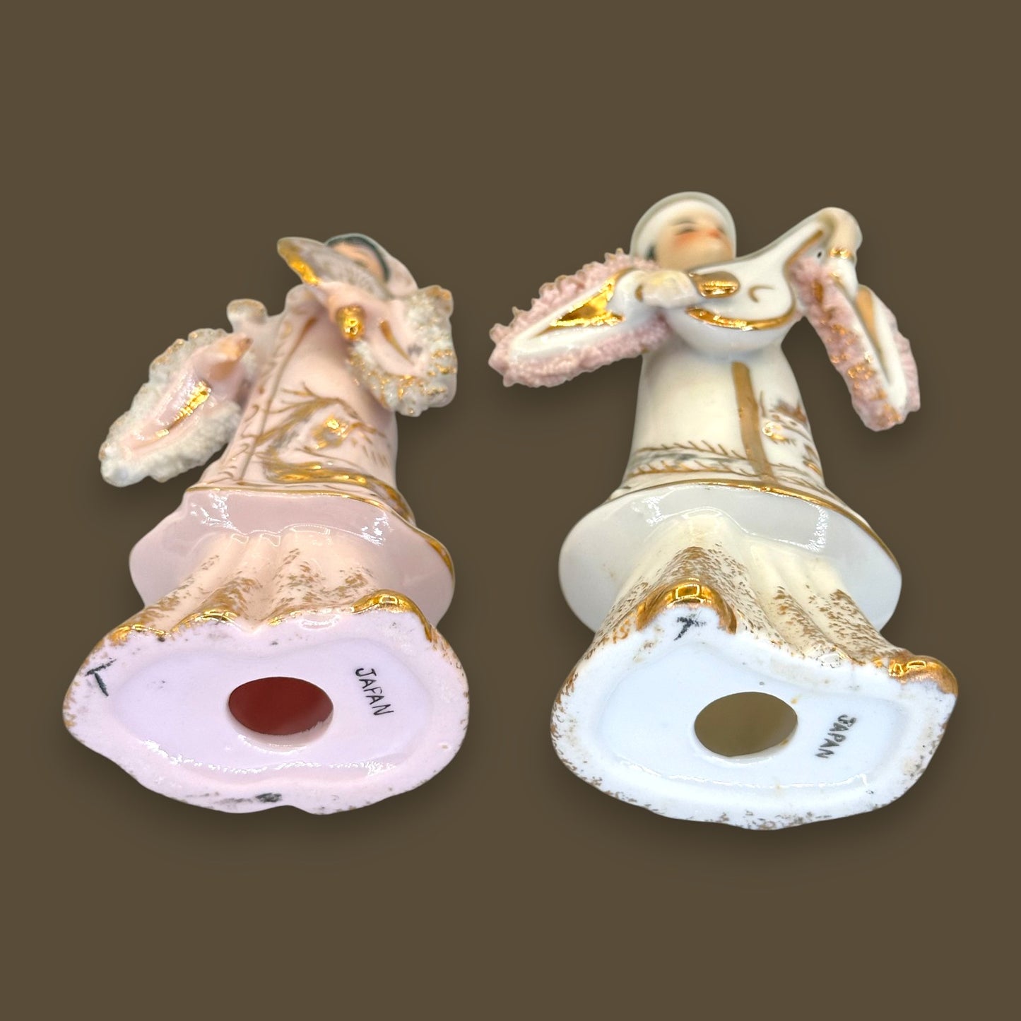 Norcrest Fine China Traditional Man and Woman Figurines – Japan 1950s