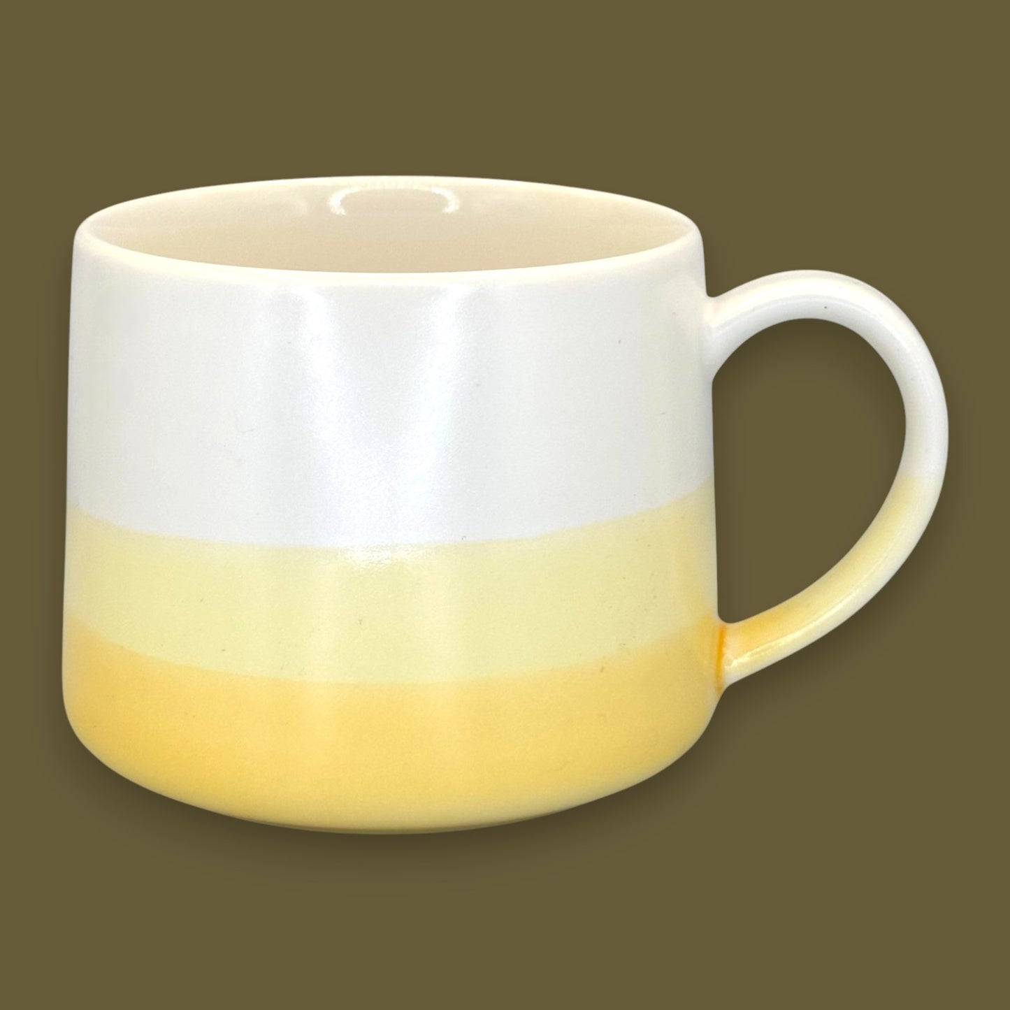 Starbucks Yellow & White Ombre Replacement Mug – 10 fl oz / 296 mL