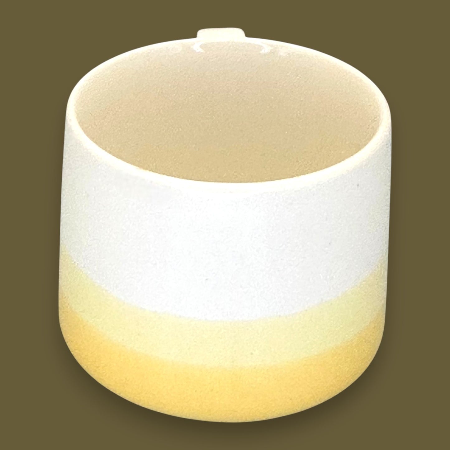 Starbucks Yellow & White Ombre Replacement Mug – 10 fl oz / 296 mL