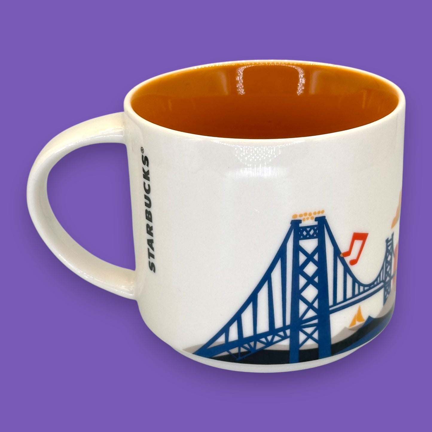 Starbucks Detroit “You Are Here Series” Replacement Mug – 14 fl oz / 414 mL