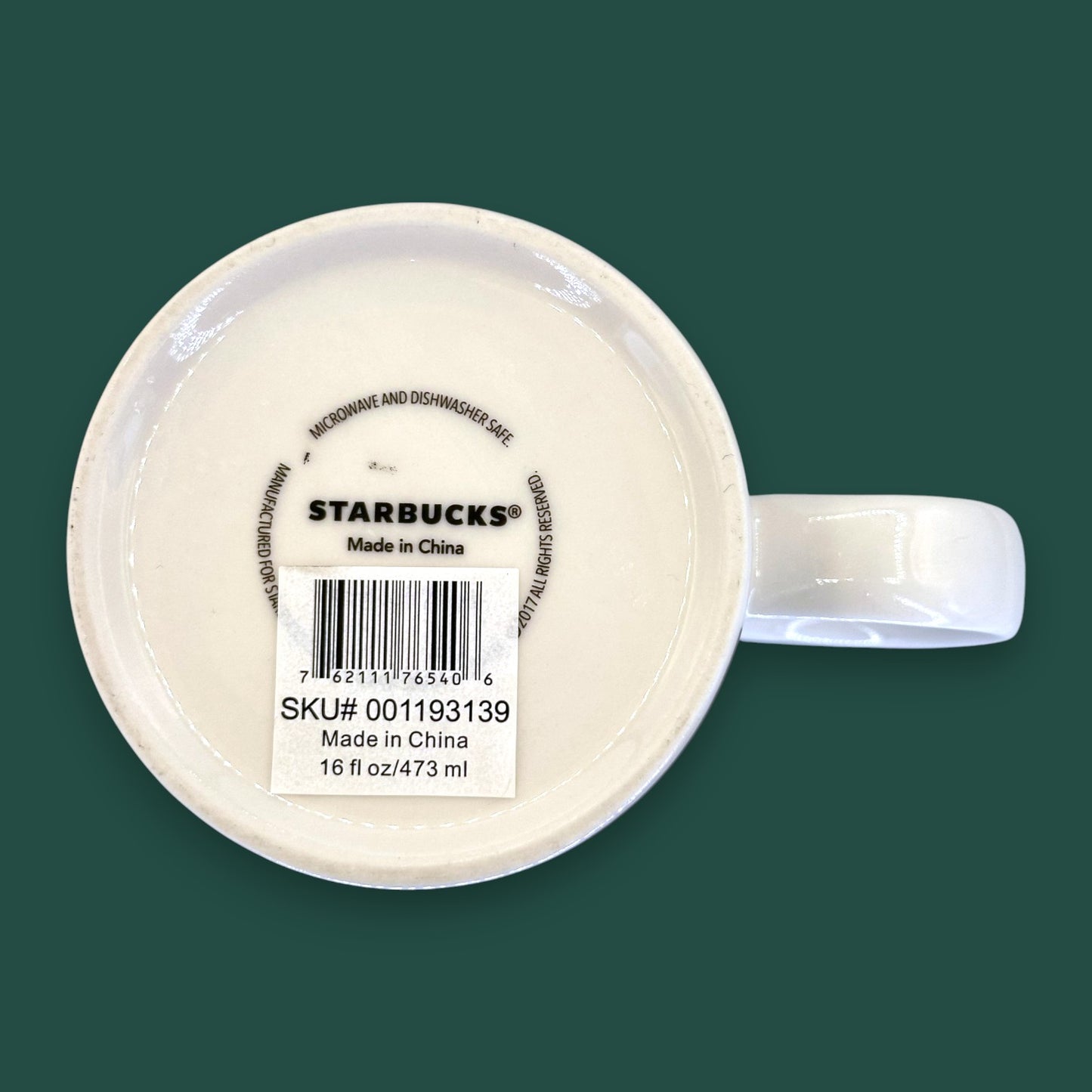 Starbucks Puerto Rico Global Icon Replacement Mug – 16 fl oz / 473 mL