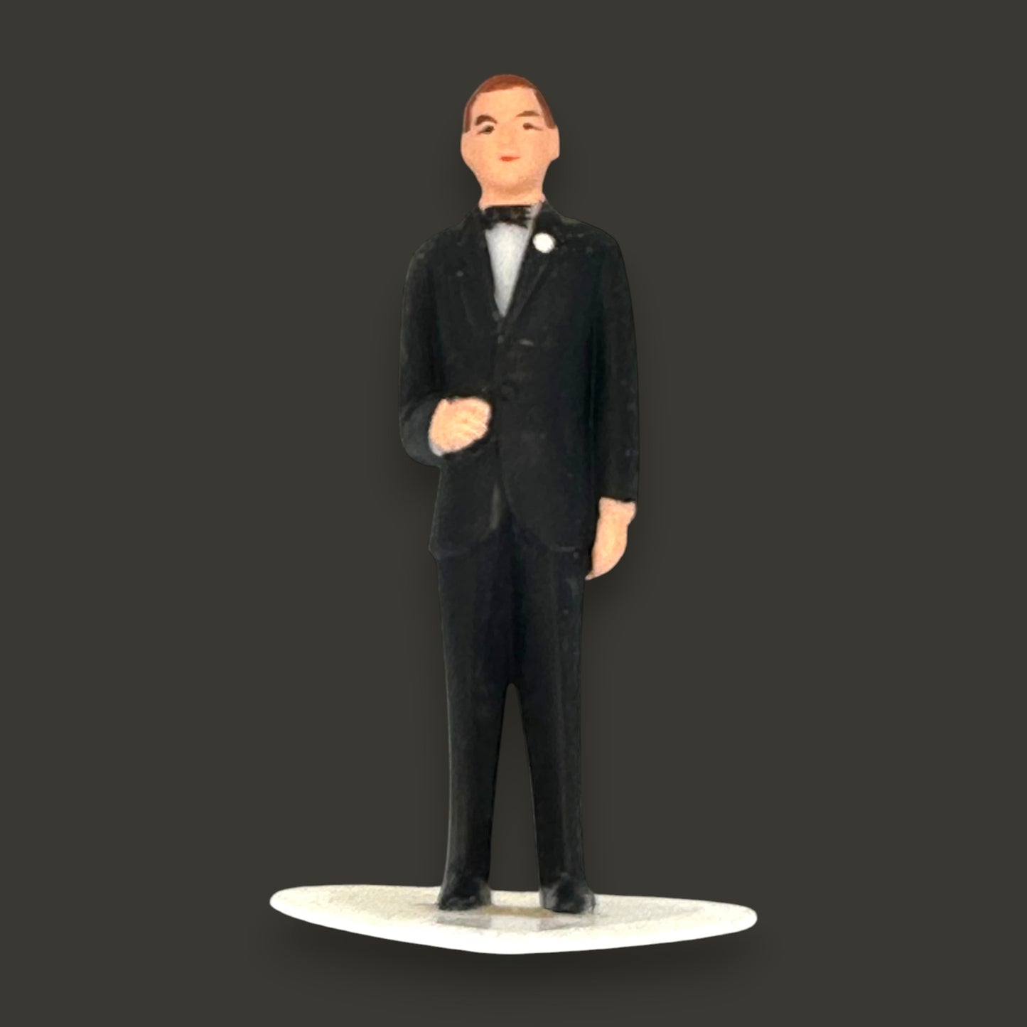Vintage Bride and Groom Cake Toppers 1960s