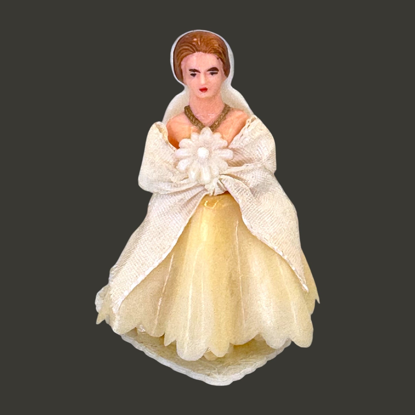 Vintage Bride and Groom Cake Toppers 1960s