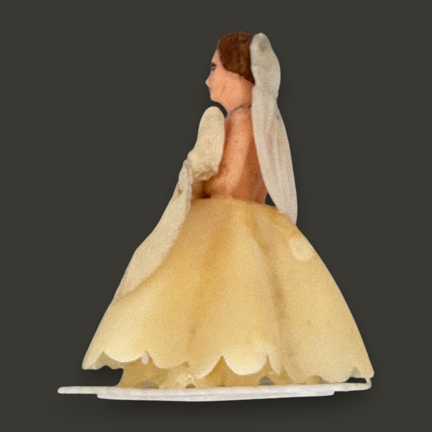 Vintage Bride and Groom Cake Toppers 1960s