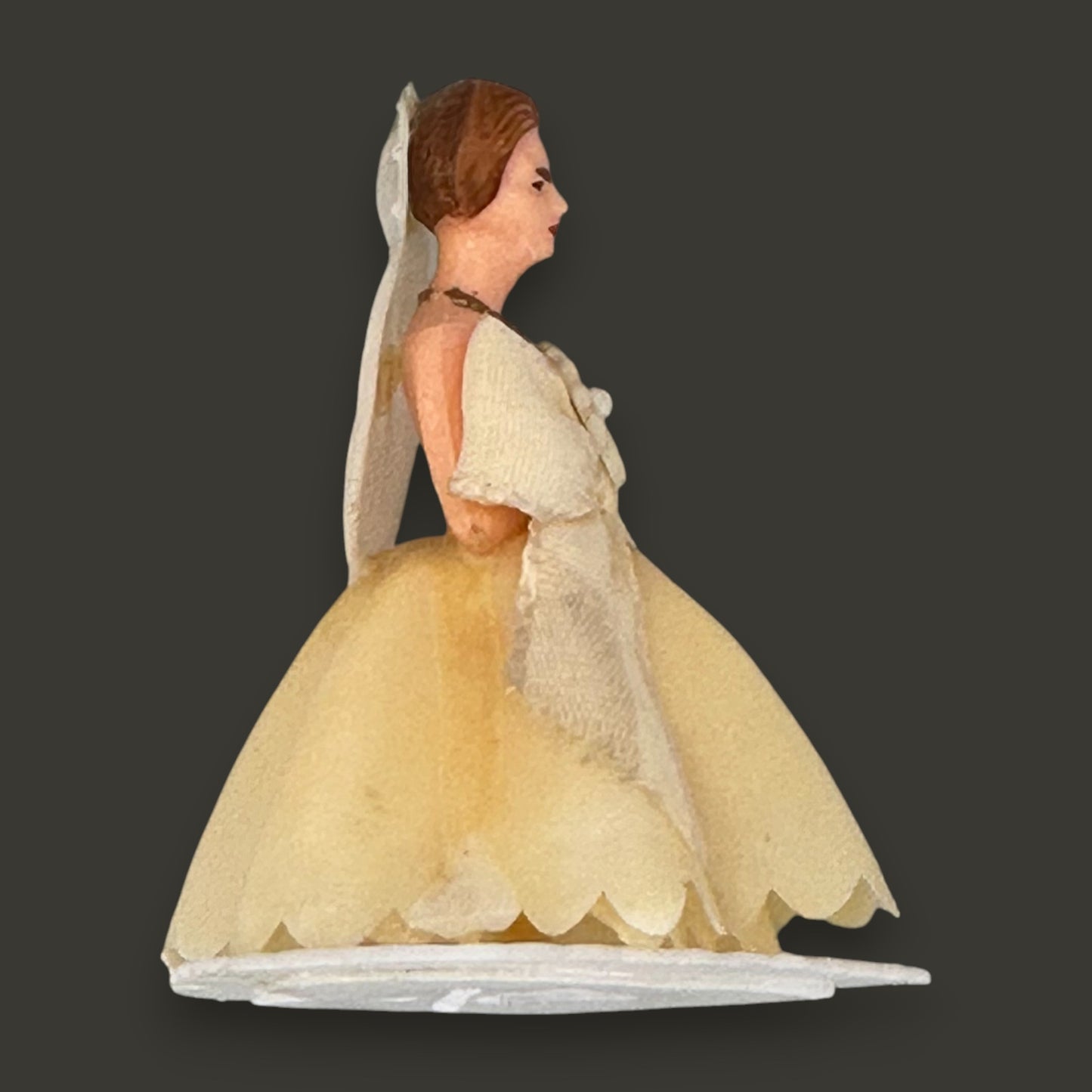 Vintage Bride and Groom Cake Toppers 1960s