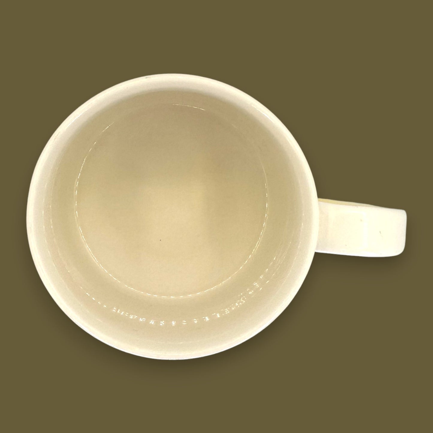 Starbucks Yellow & White Ombre Replacement Mug – 10 fl oz / 296 mL