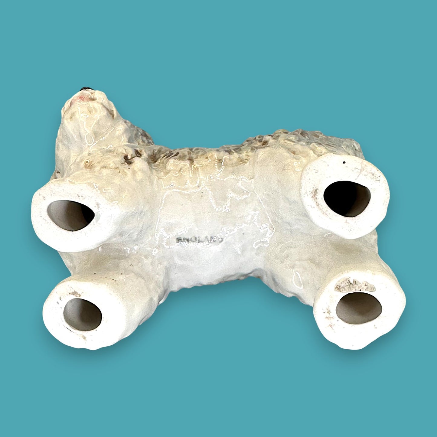 Old English Sheepdog Figurine – Vintage Sylvac Pottery Collectible