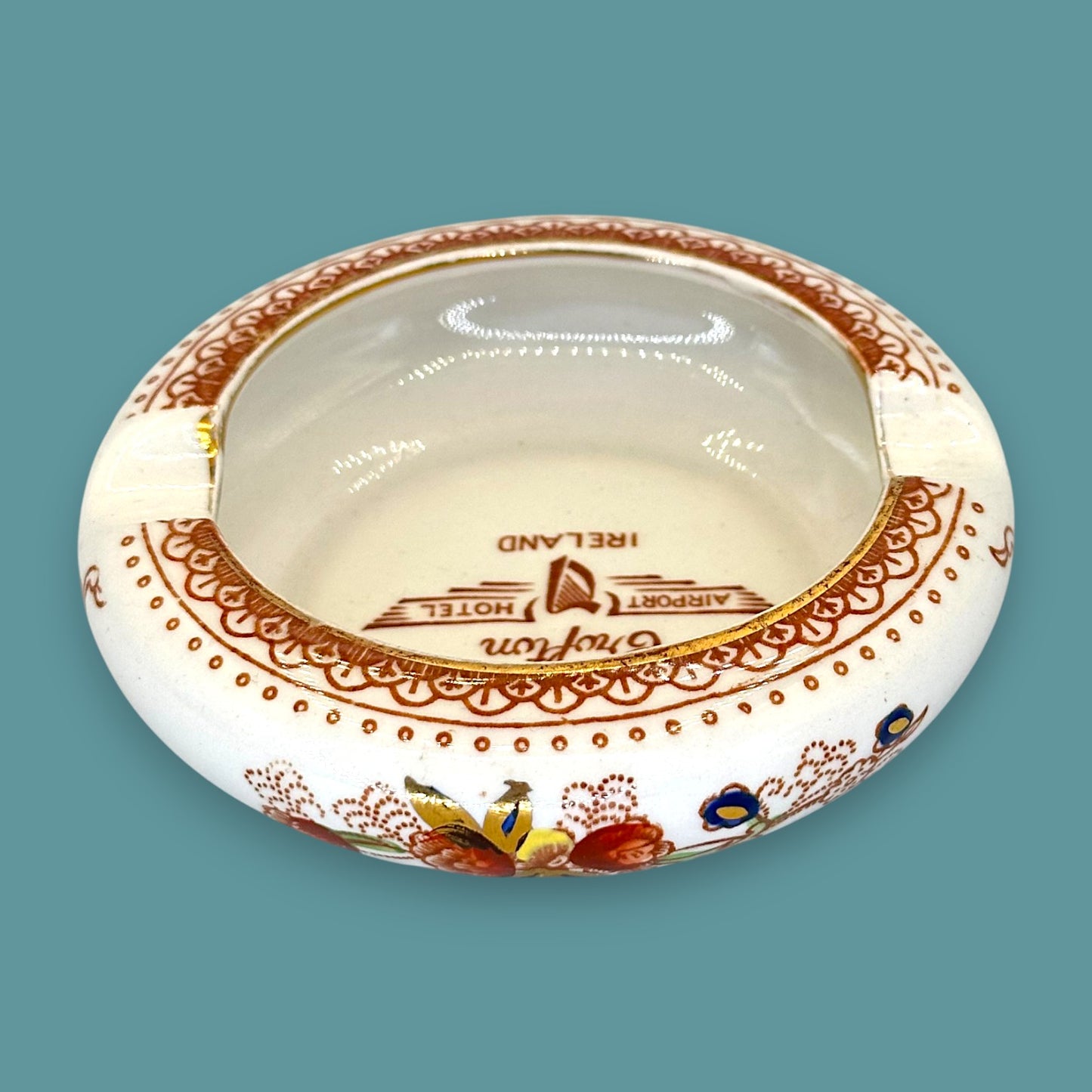 Crofton Airport Hotel Ashtray - Dublin Ireland - Vintage Ashtray - Irish