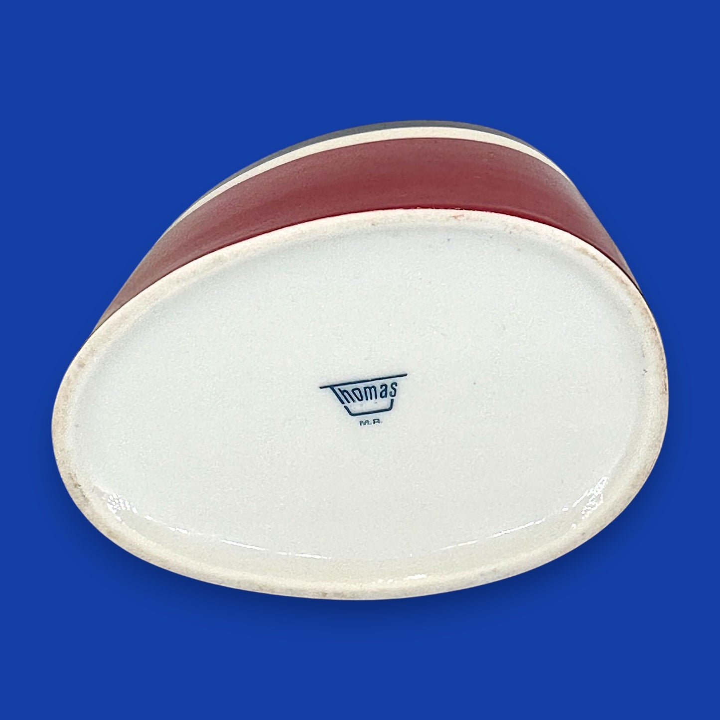Thomas M.R. Porcelain Steamship Funnel Vase