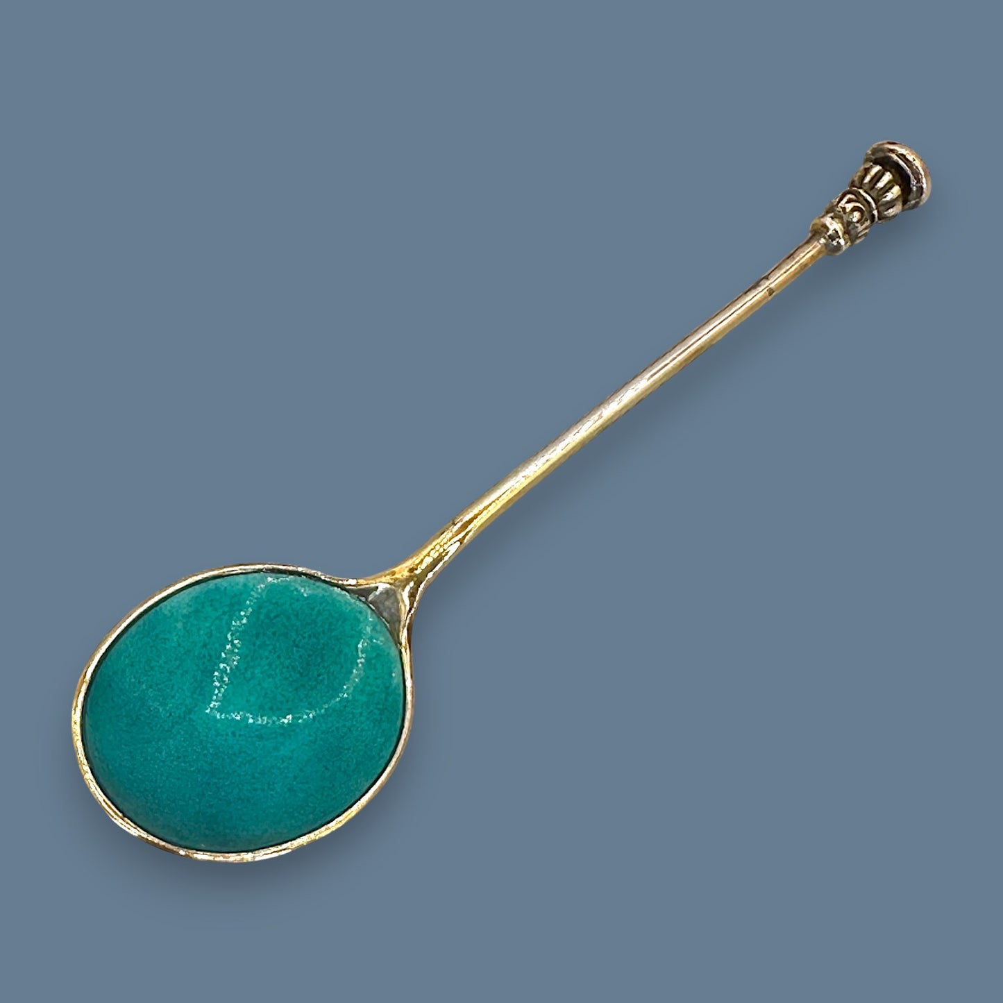 Sterling Silver Demitase Spoons with Coloured Enamel – Boxed Collector Set - Harrods London