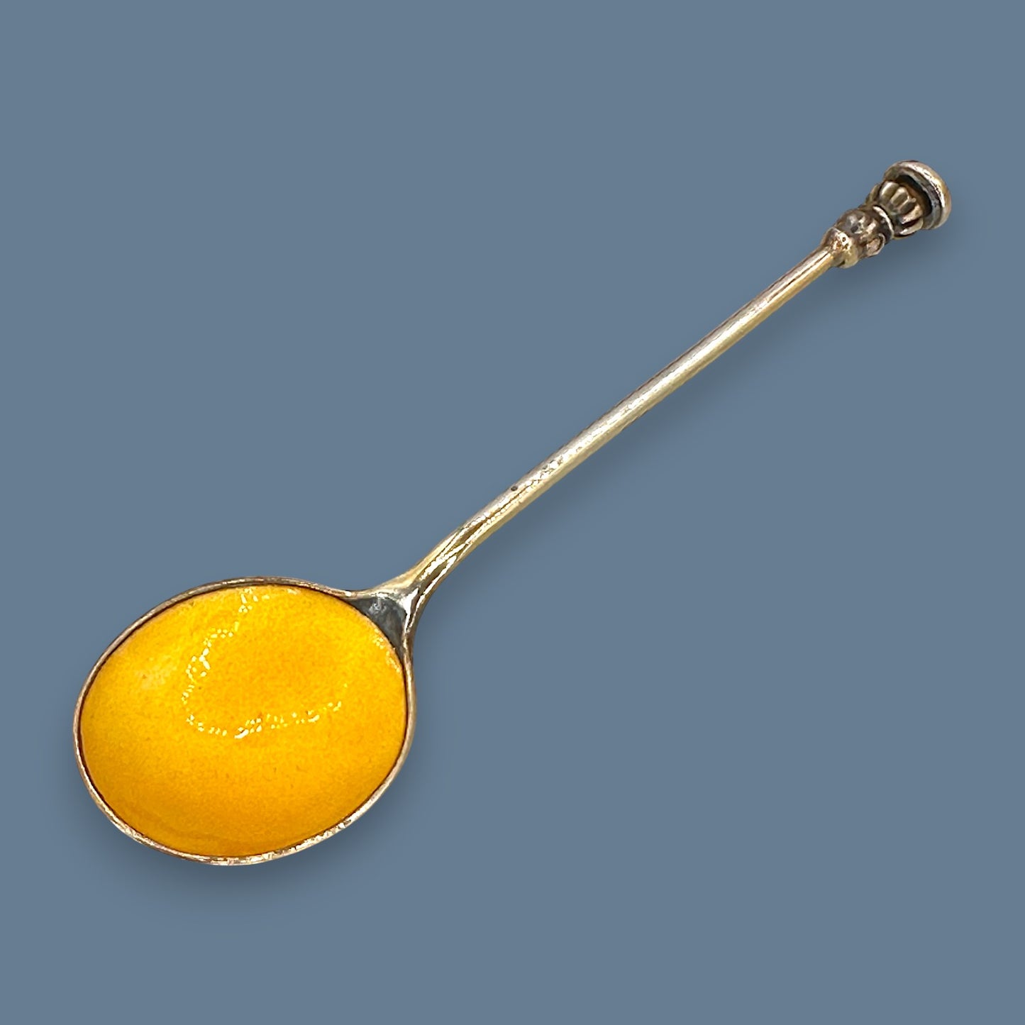 Sterling Silver Demitase Spoons with Coloured Enamel – Boxed Collector Set - Harrods London