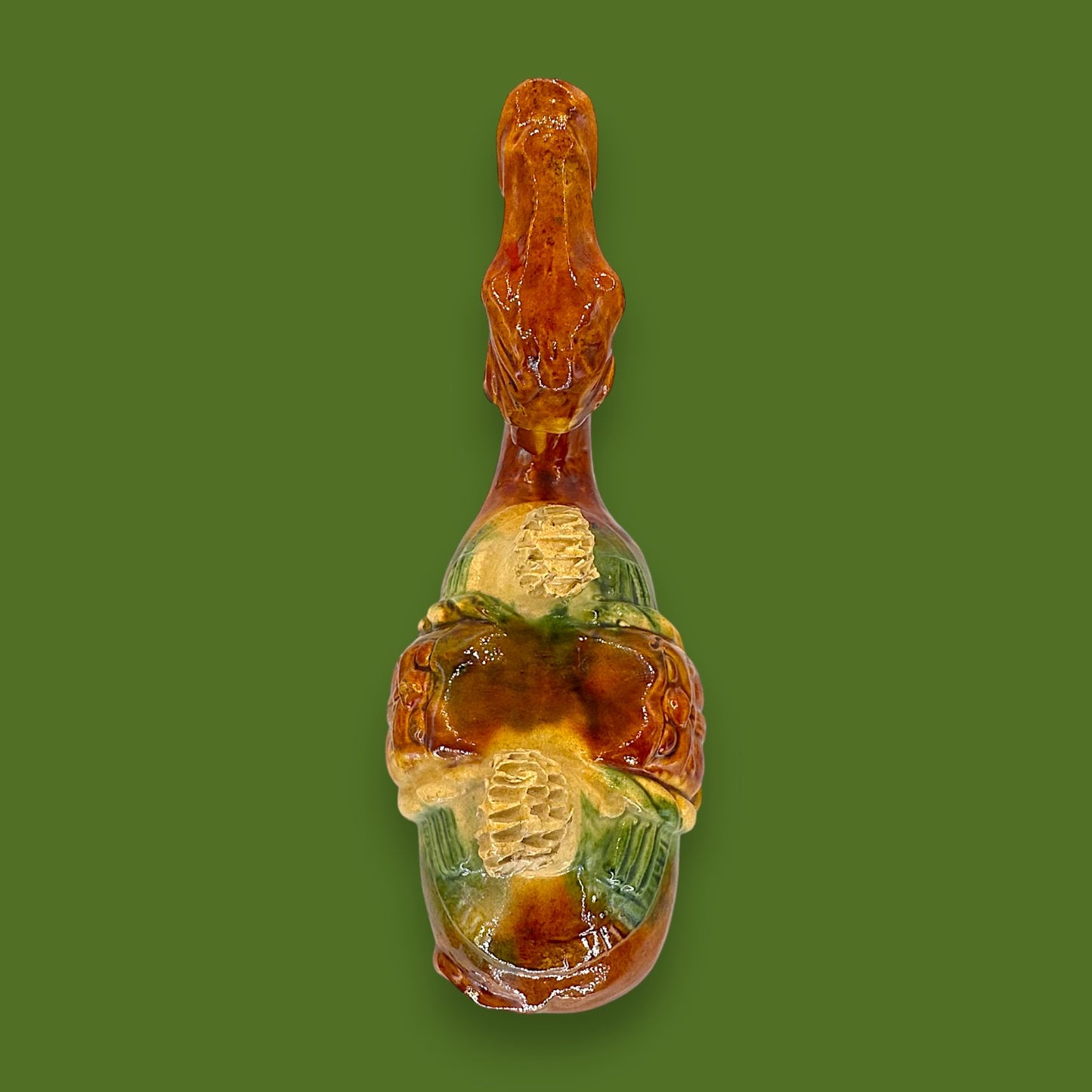 Mid-20th Century SanCai Tang Style Ceramic Camel Figure