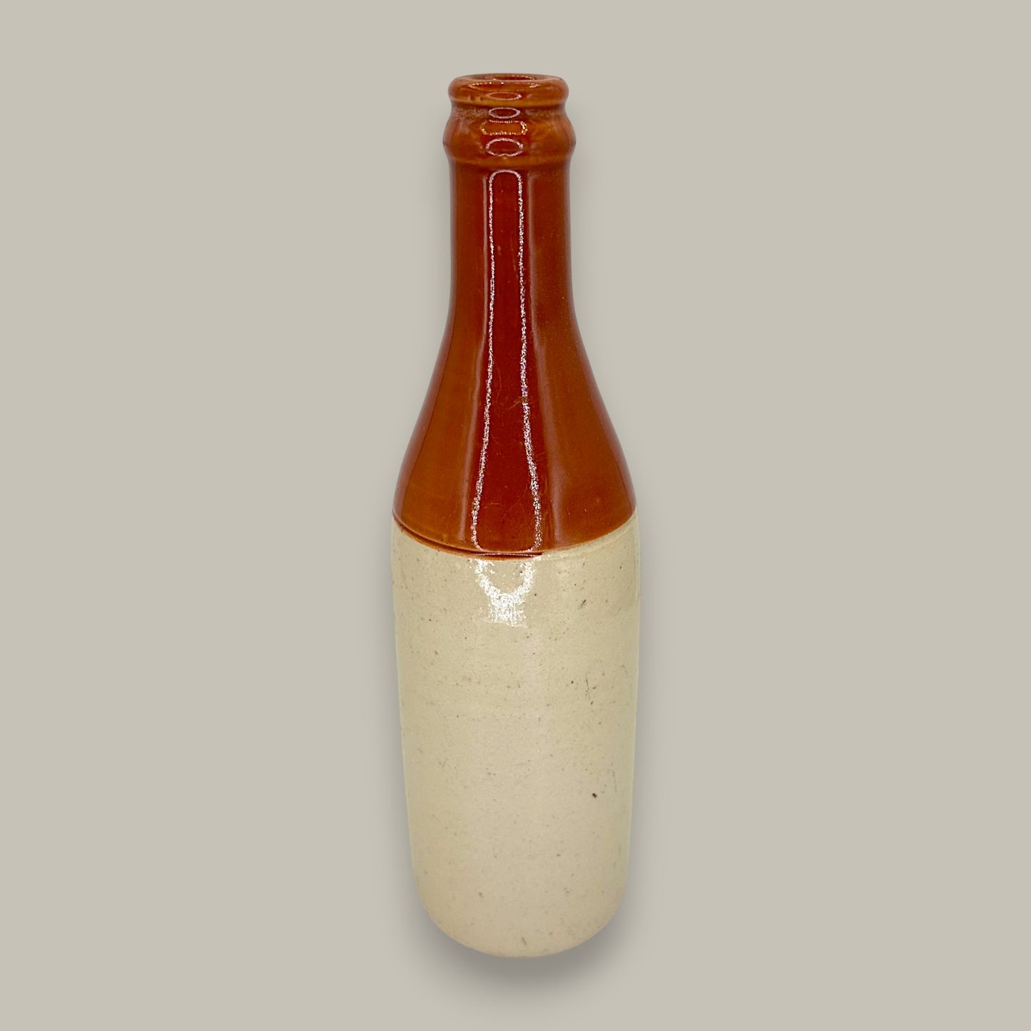 Antique Stoneware Ginger Beer Bottle – C.L. Linnes Co. Auckland & Hamilton