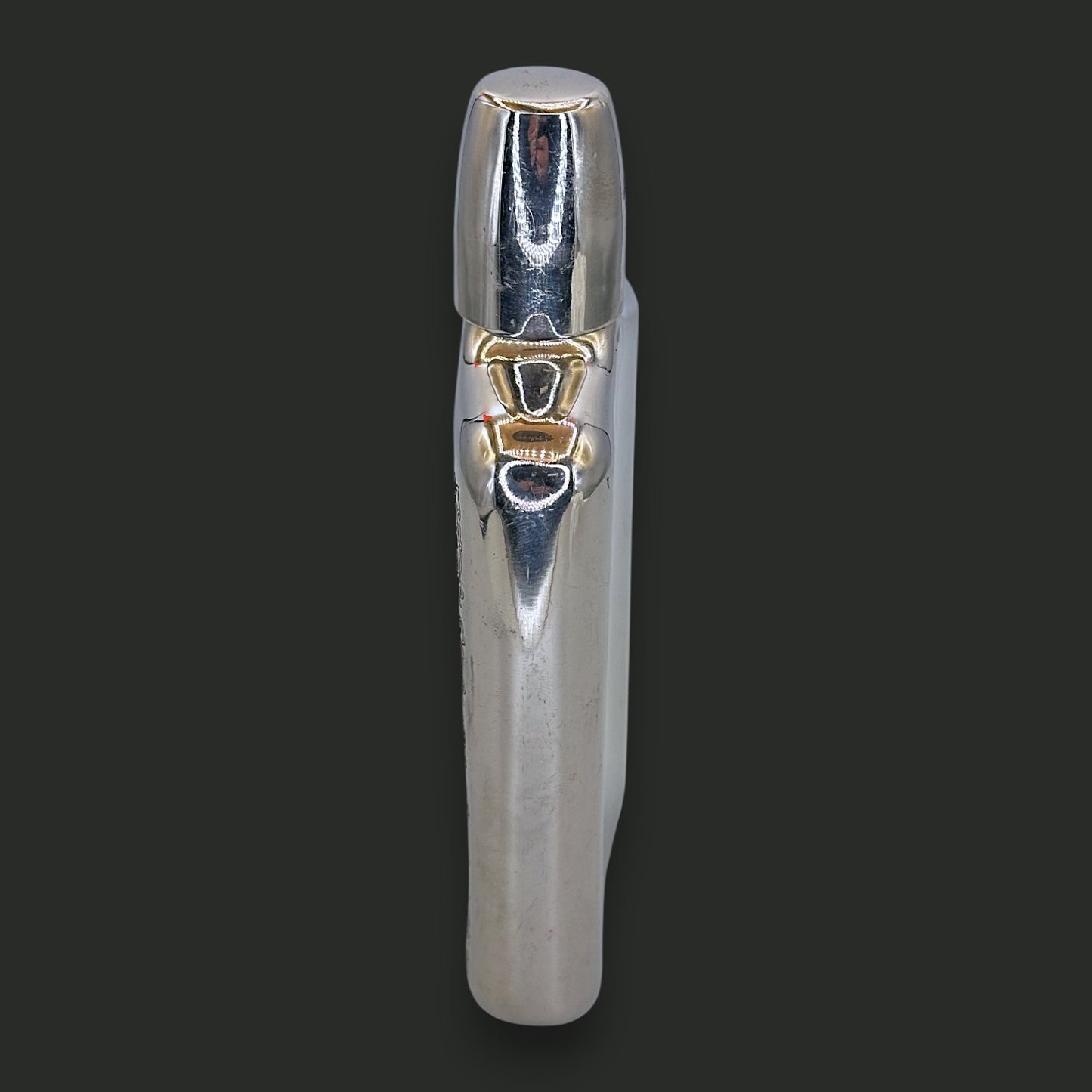 Vintage Japanese Enamel Souvenir Flask - Map & Mt. Fuji