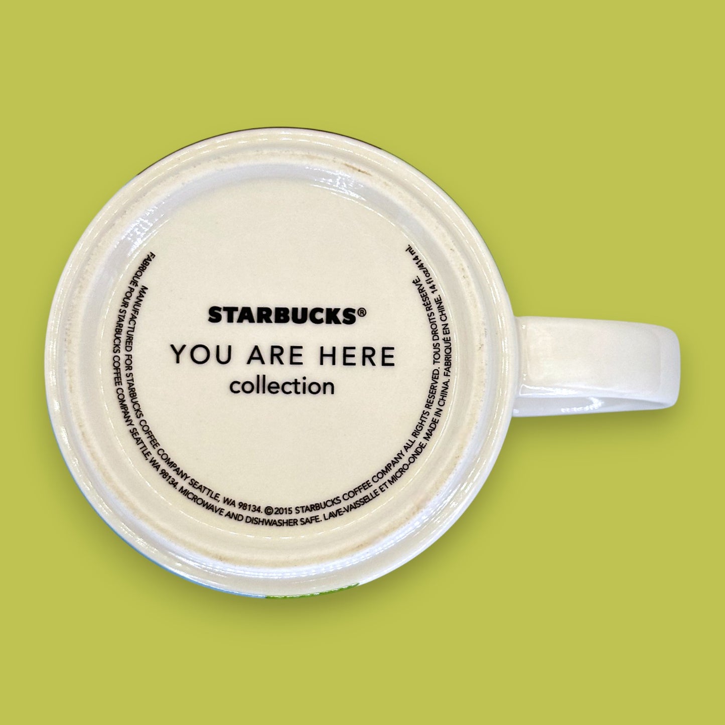 Starbucks Edmonton Canada "You Are Here Collection" Replacement Mug
