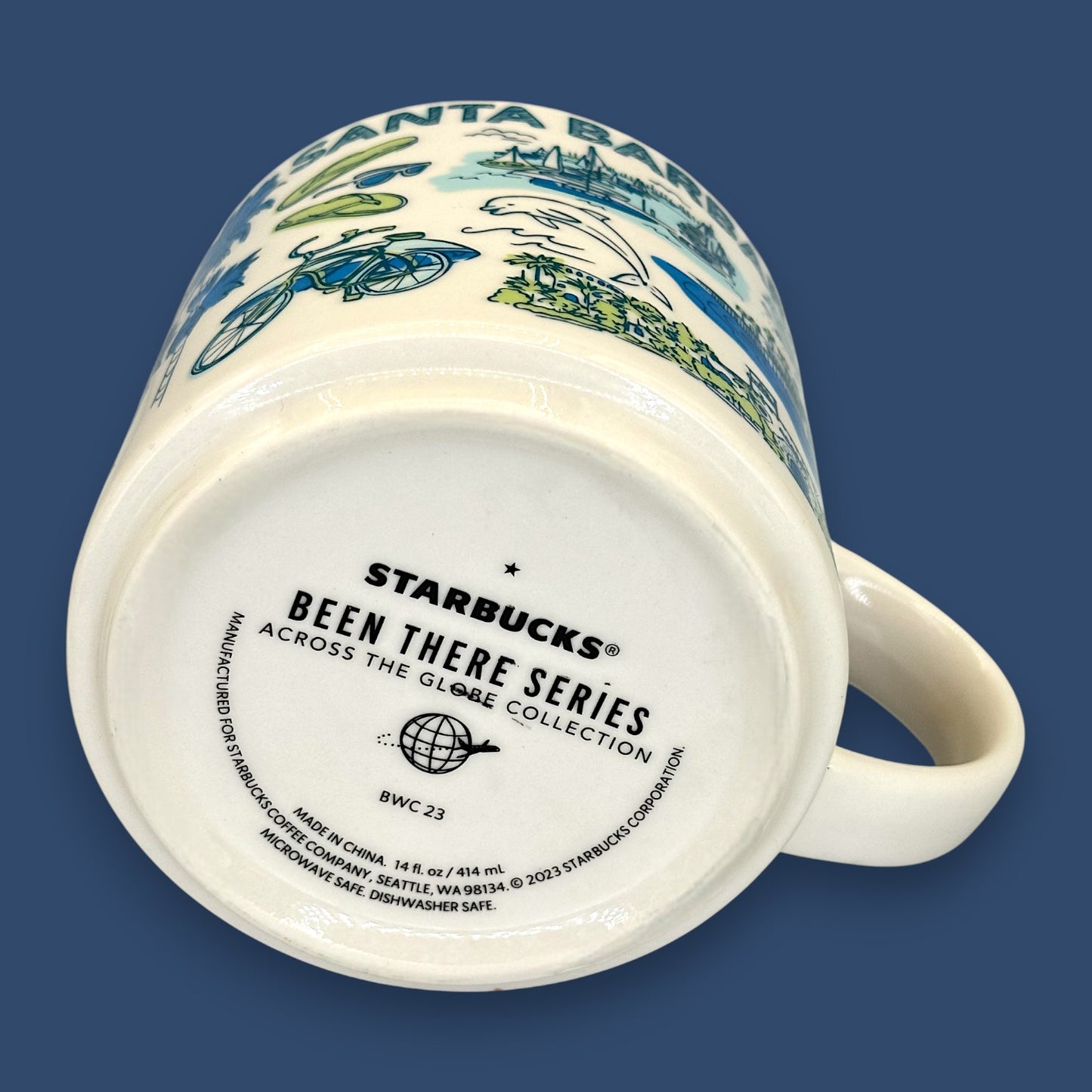 Starbucks Santa Barbara "Been There Series" Replacement Mug