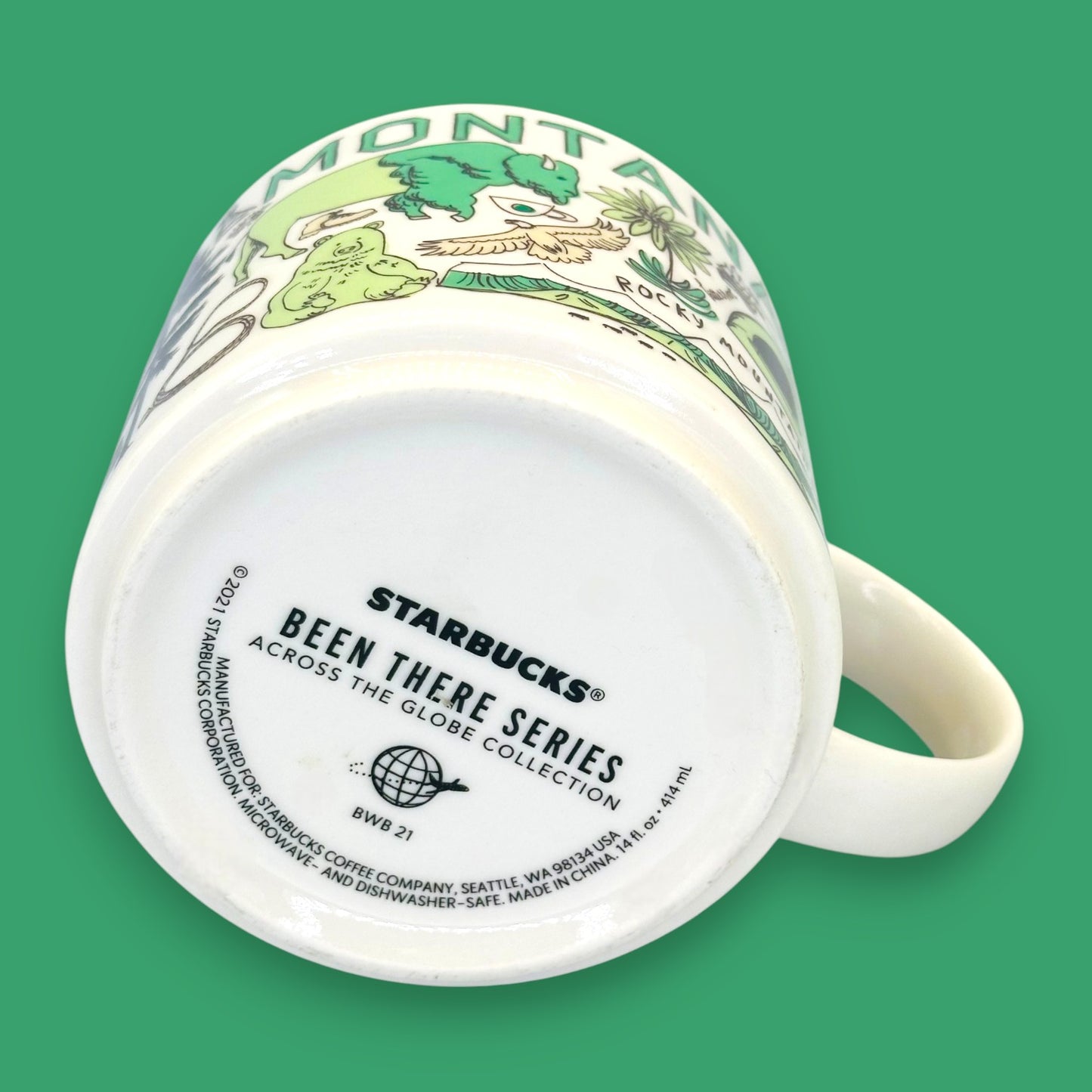 Starbucks Montana Been There Series Mug - Across the Globe Collection Ceramic Mug,
