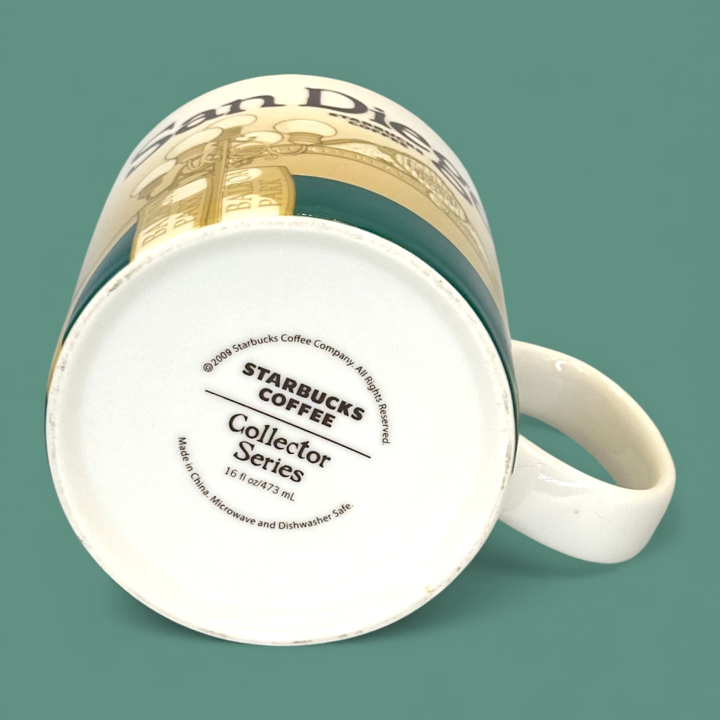 Starbucks San Diego California Global Icon Series Replacement Mug