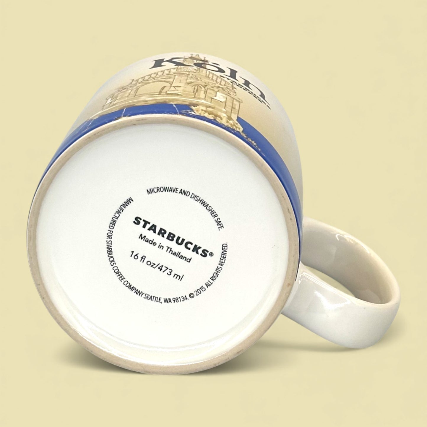 Vintage Starbucks Koln Germany Global Icon Series Replacement Mug