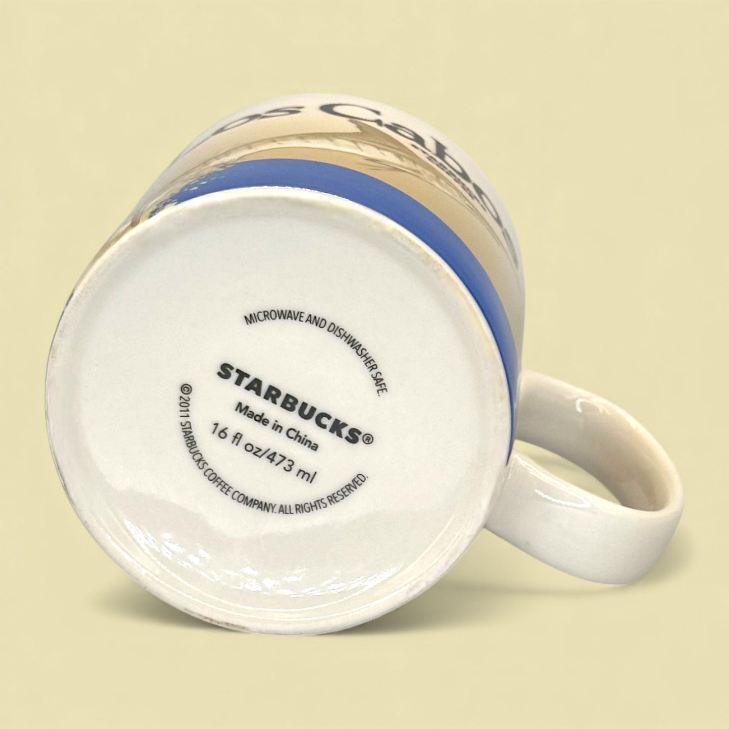 Vintage Starbucks Los Cabos Mexico Global Icon Series Replacement Mug