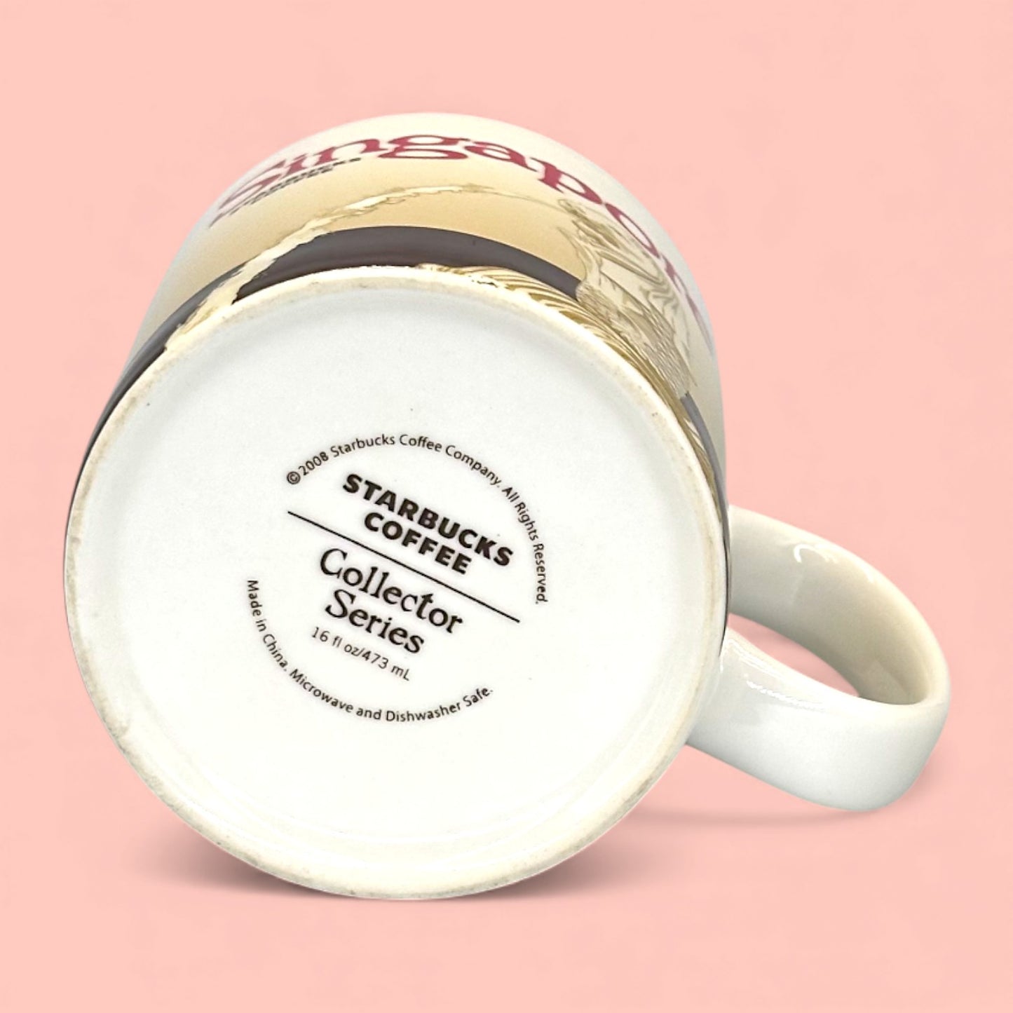 Starbucks Singapore Global Icon Collection Replacement Mug 2008