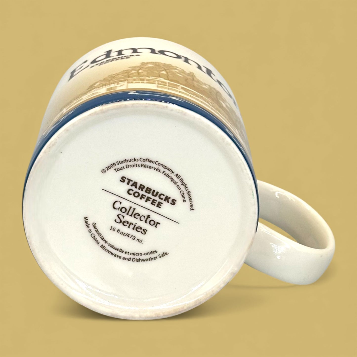 Vintage Starbucks Edmonton Alberta Global Icon Series Replacement Mug