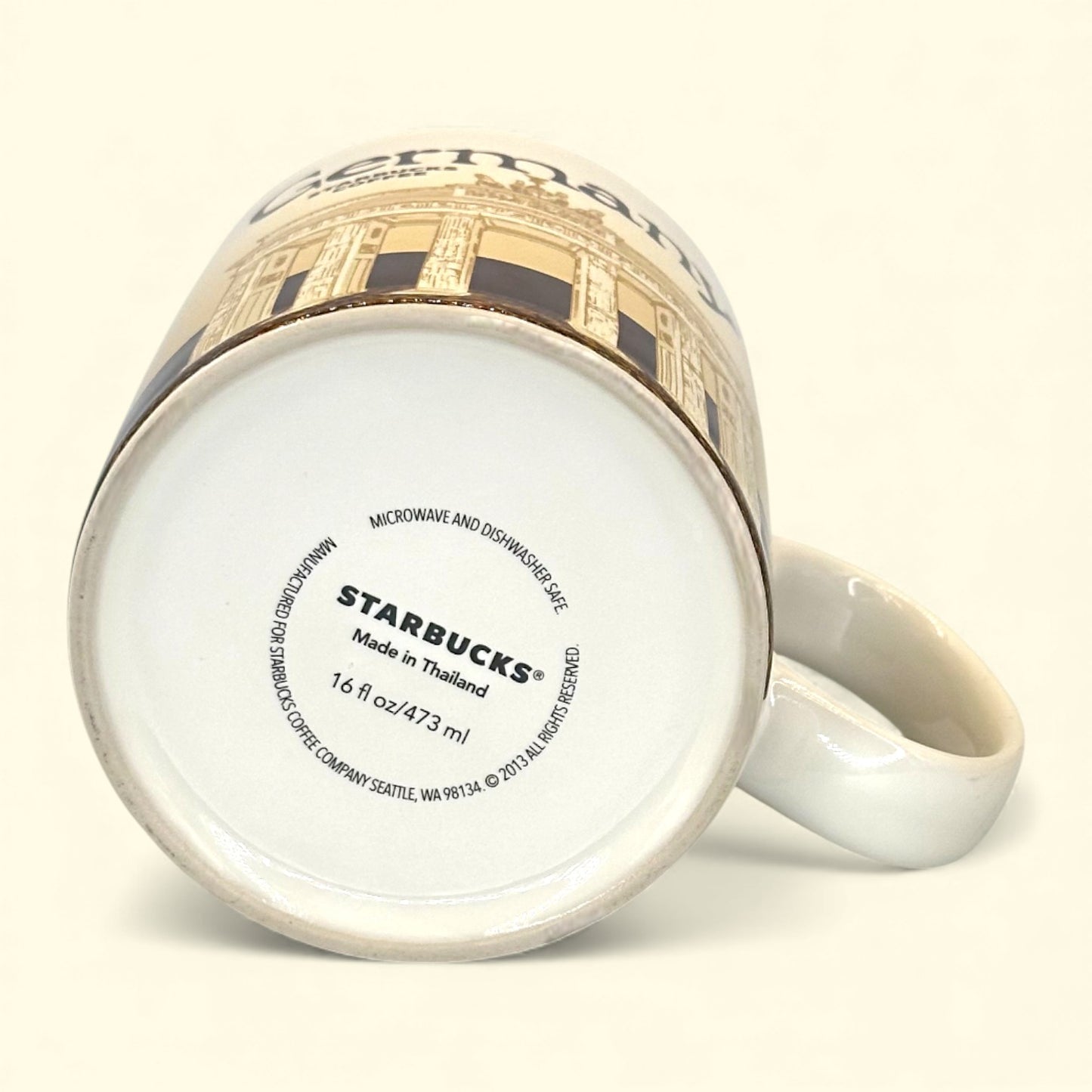 Starbucks Germany Global Icon Collection Replacement Mug - 2013