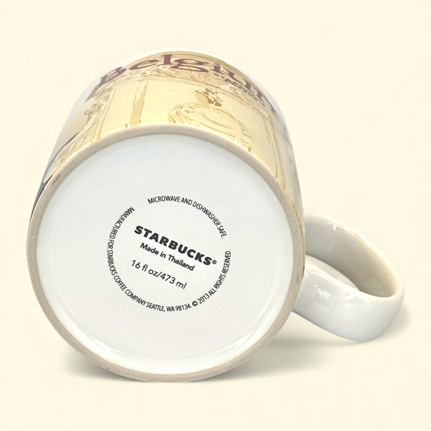 Starbucks Belgium Global Icon Collection Replacement Mug - 2013