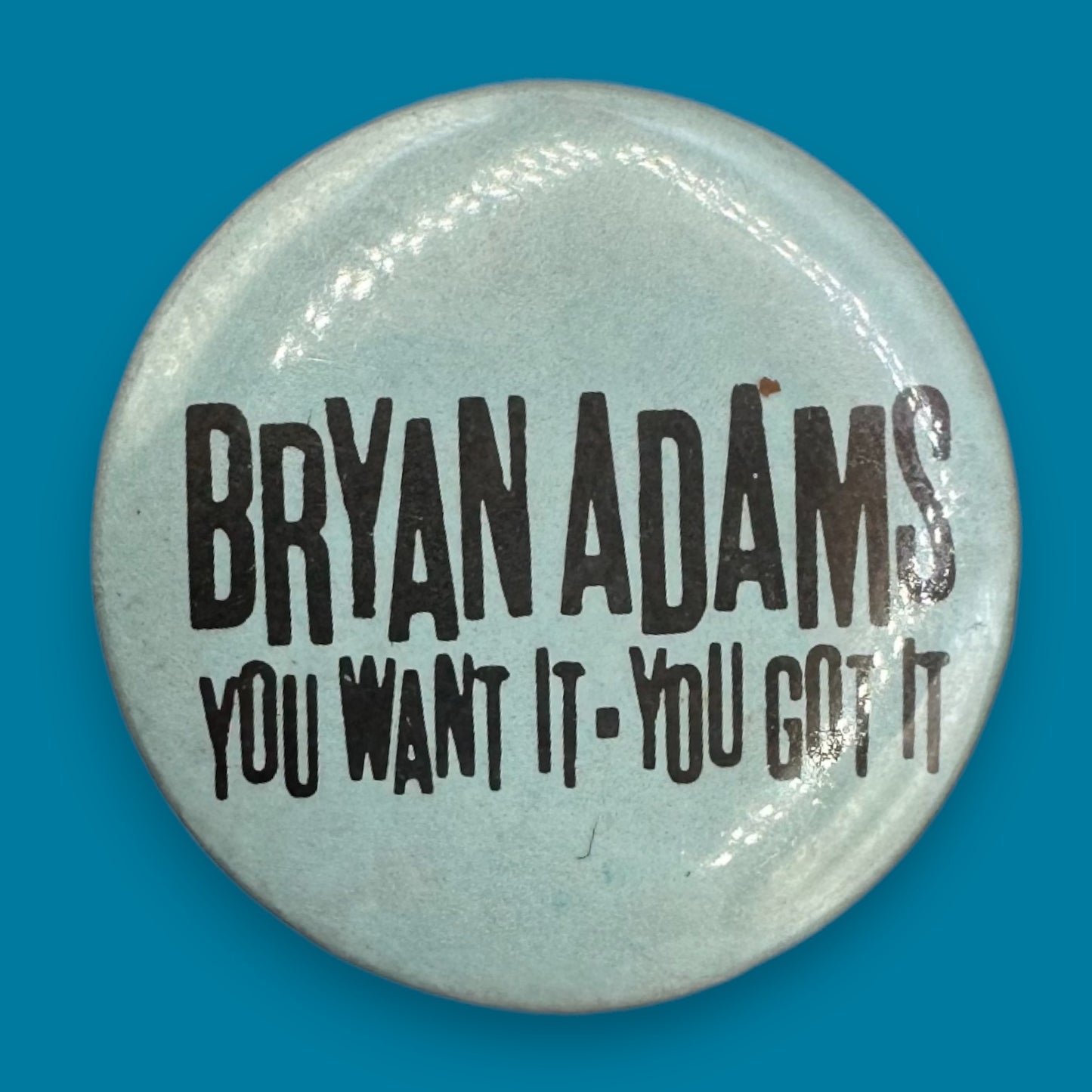 Vintage Rock & Roll Pinback Collection Rush Bryan Adams Roy Orbison Bob Seger