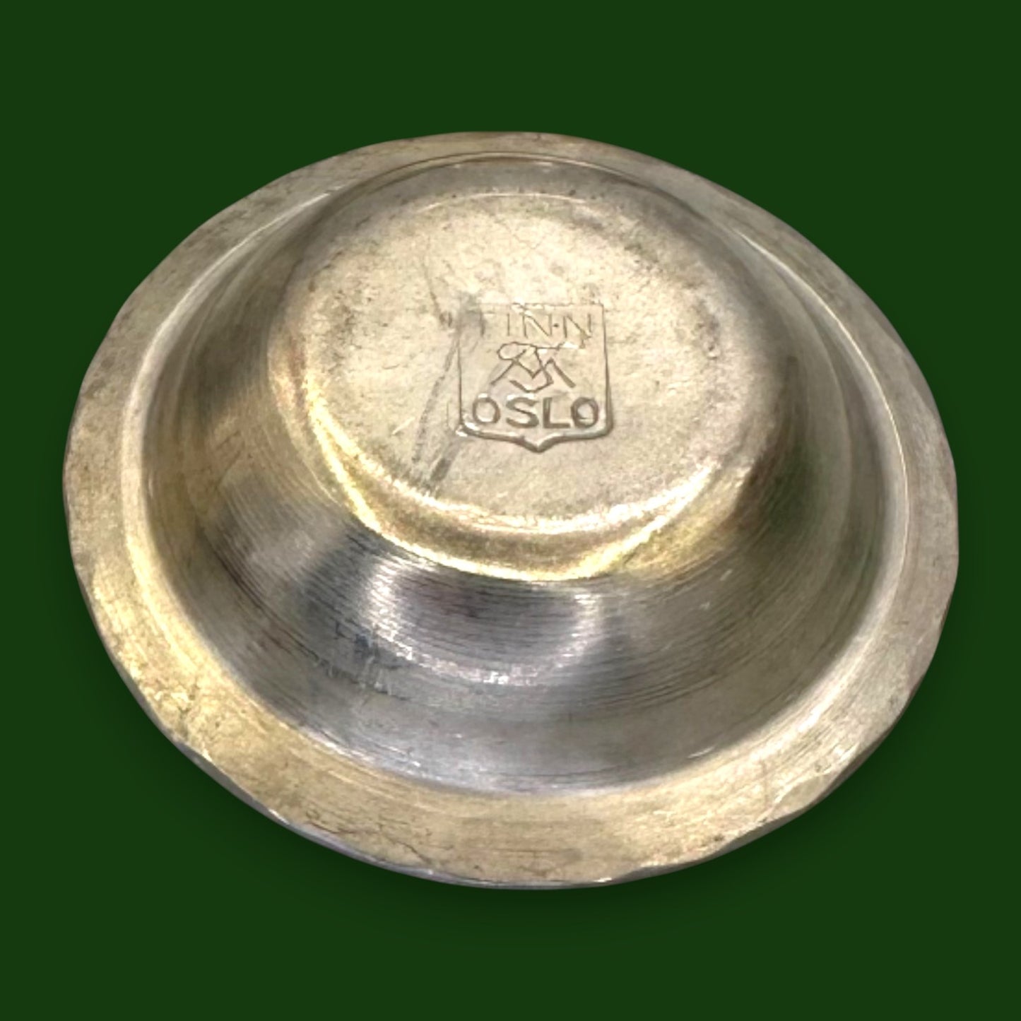 Pewter Votive Candle Holders by Tinn Oslo Set of 4