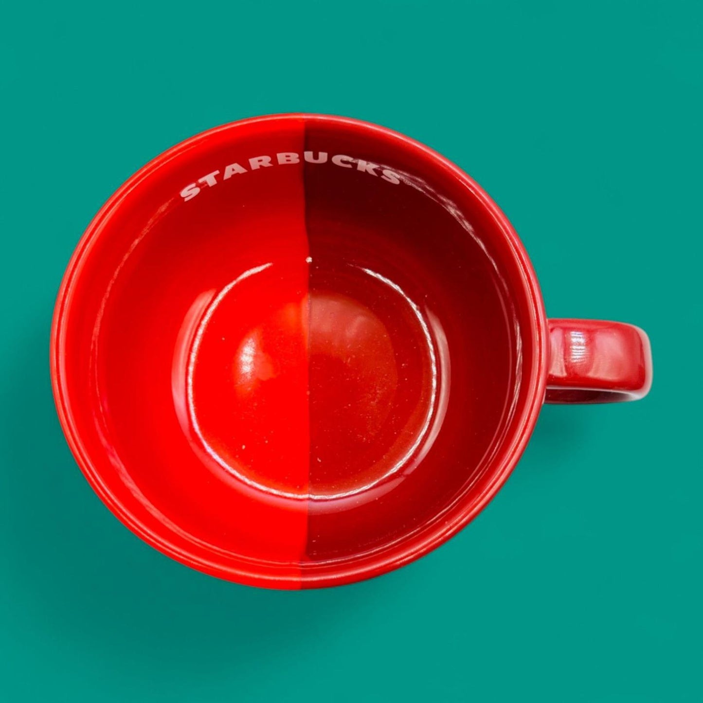 Starbucks Two-Tone Red Mug 2021 – Seasonal Holidays Replacement Mug