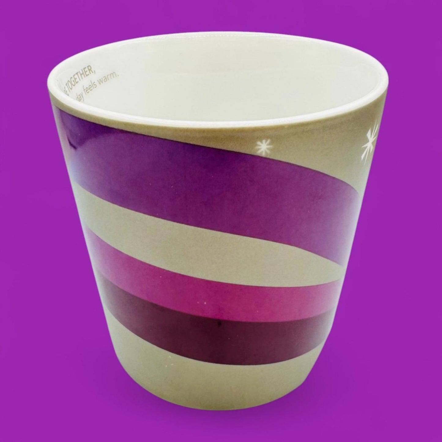 Starbucks Christmas 2011 Snowman Mug – "We Are All In This Together" – Seasonal Replacement Mug
