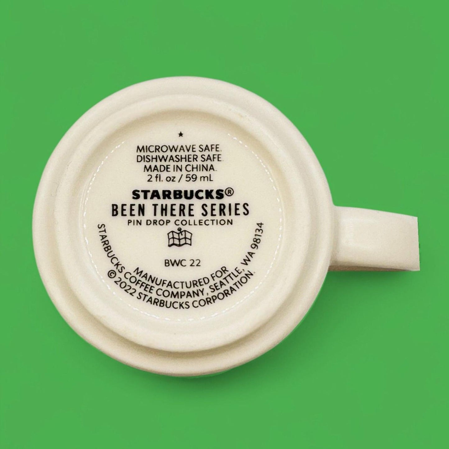 Starbucks Demitasse Pike Place / Espresso Cup / Been There Series – Mini Mug – Replacement Mug