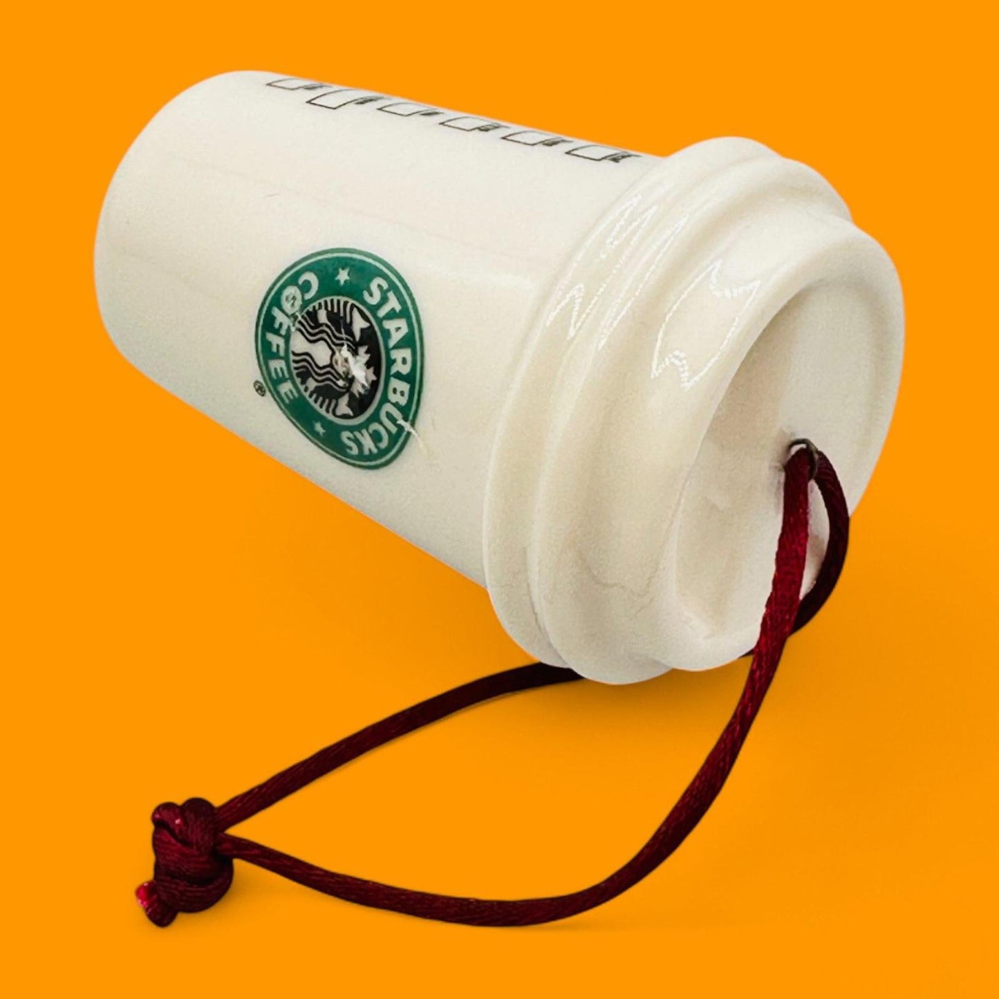 Starbucks White Tumbler Christmas Tree Ornament 2011 – Seasonal