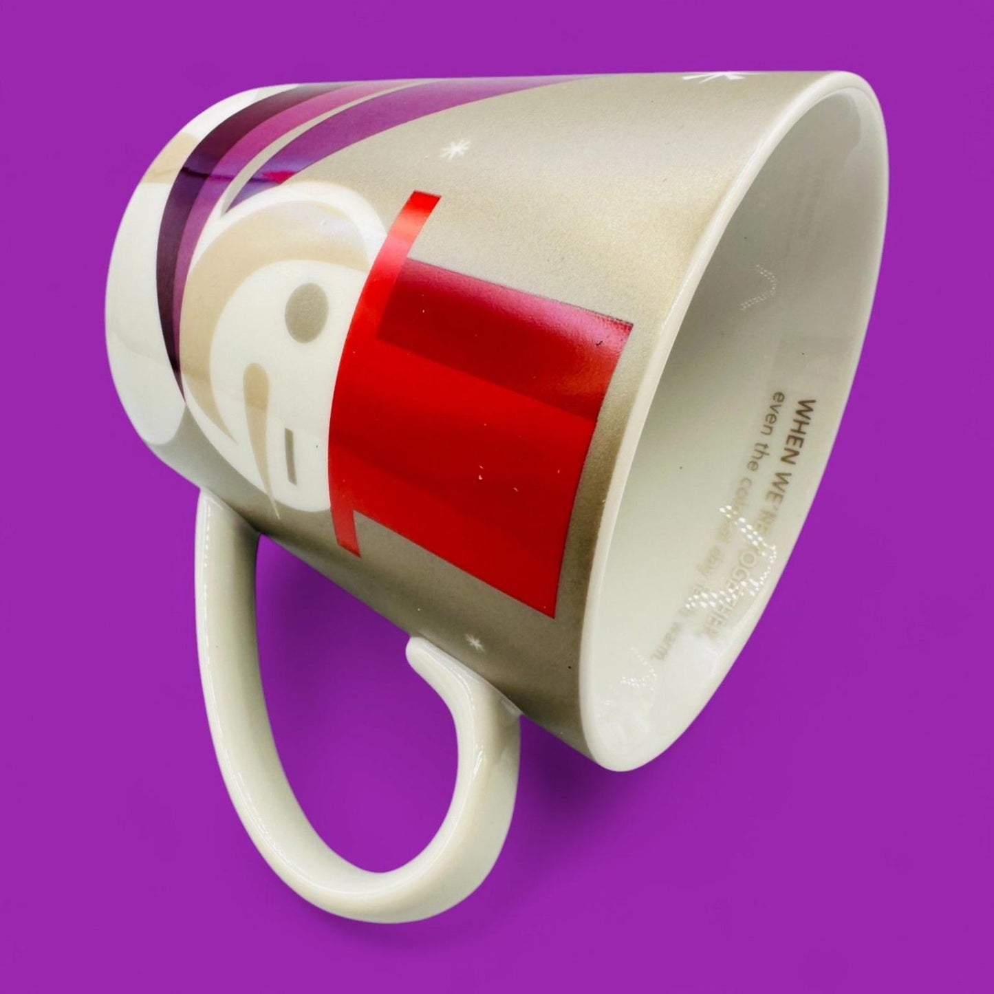 Starbucks Christmas 2011 Snowman Mug – "We Are All In This Together" – Seasonal Replacement Mug