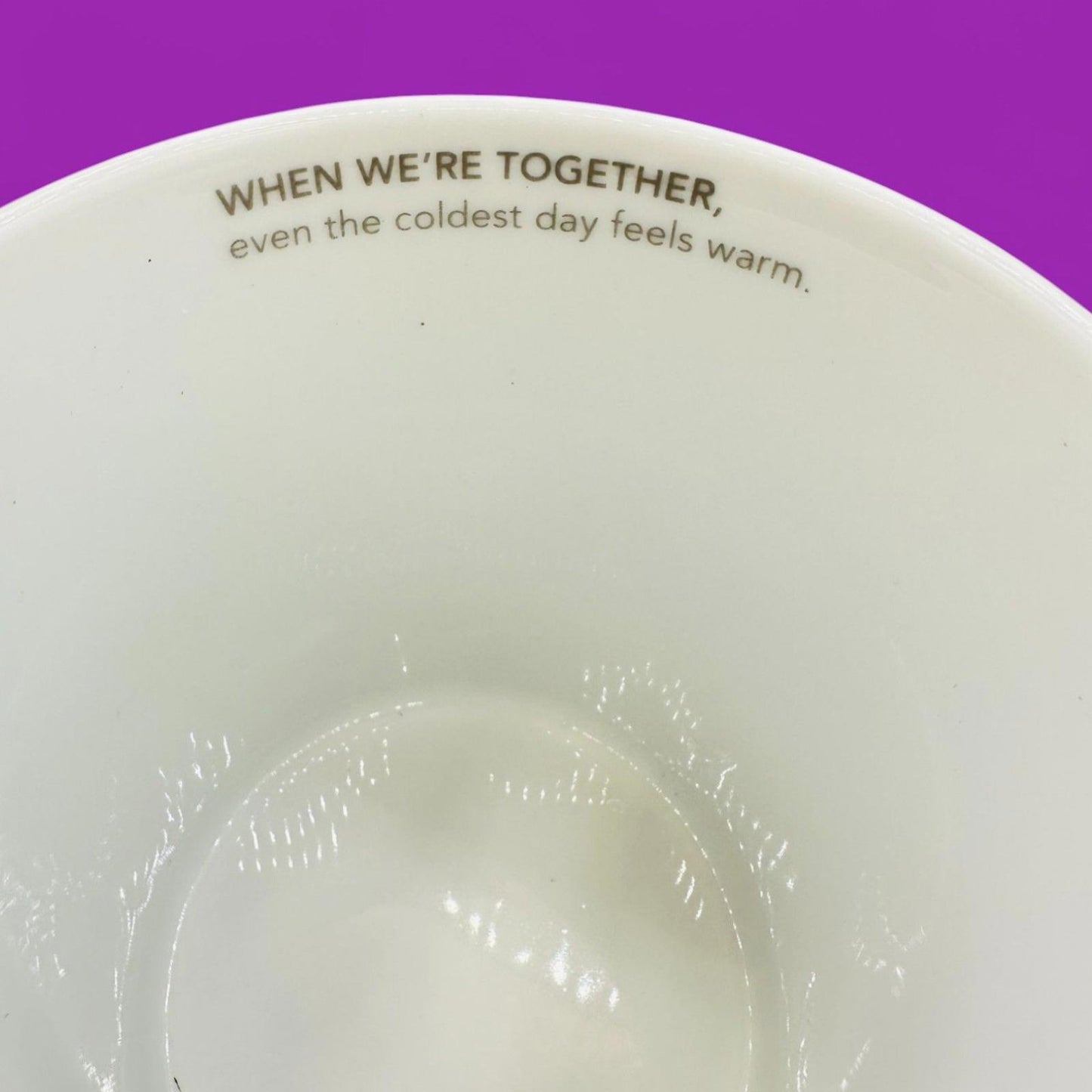 Starbucks Christmas 2011 Snowman Mug – "We Are All In This Together" – Seasonal Replacement Mug