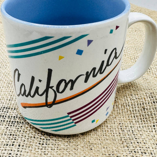 Vintage 1980s California Souvenir Mug