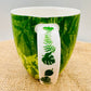 2006 Starbucks Tropical Green Fern Vegetation Mug