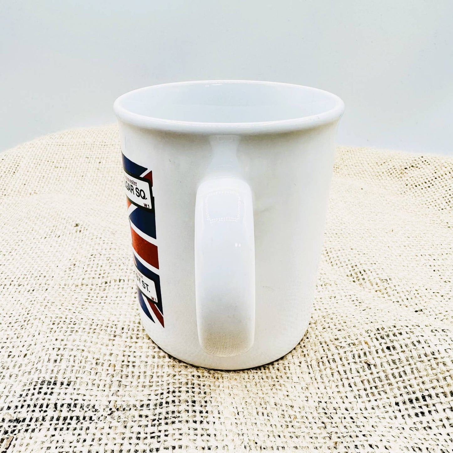 Vintage Union Jack Britain London Mug
