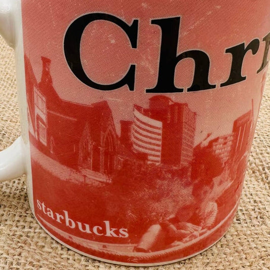 VERY RARE 1994: Starbucks Christchurch City Mug Collector Series