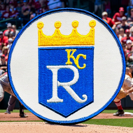 Vintage Kansas City Royals Baseball Embroidered Patch