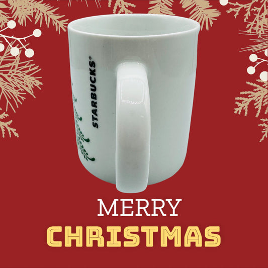 Christmas Tree Holiday Motif Mug By Starbucks Coffee
