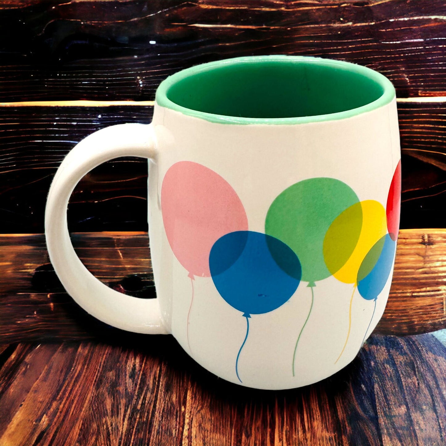 Multi Colour Balloon Mug - Coffee Mug - Tea Mug - David's Tea