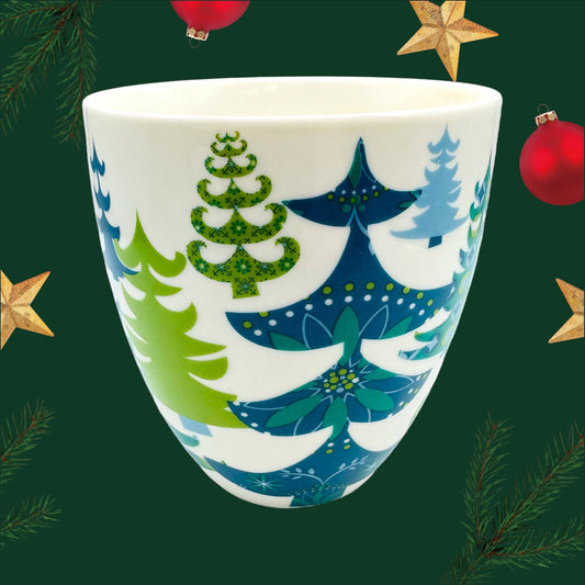Christmas Holiday Motif Mug by Starbucks Coffee - 2006