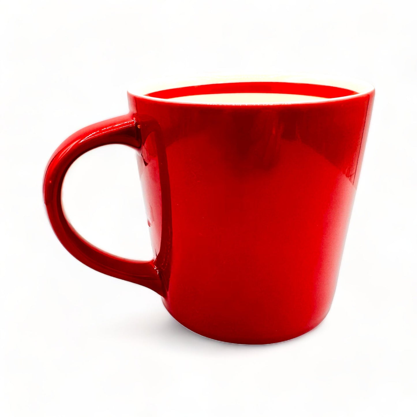 Starbuck Red and White Mug - Bone China - 16 Fl/Oz 2010