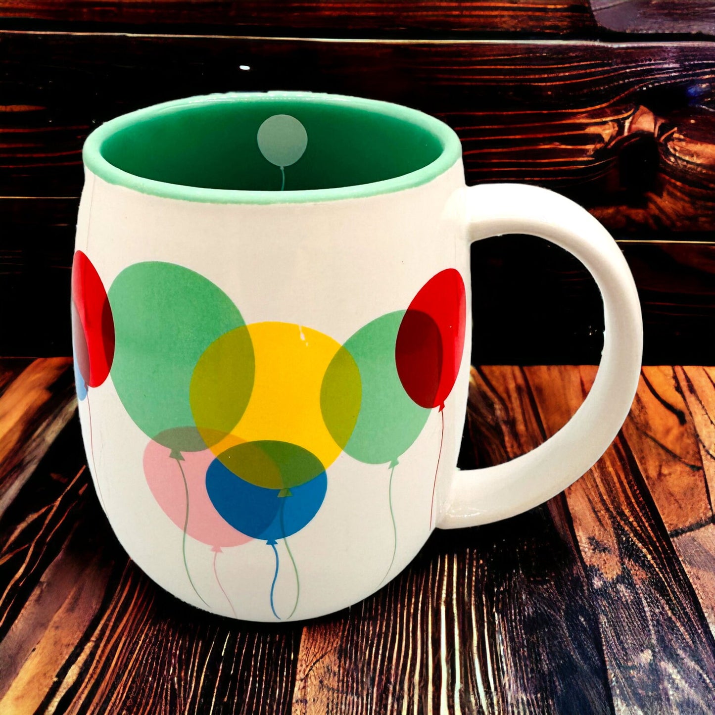 Multi Colour Balloon Mug - Coffee Mug - Tea Mug - David's Tea