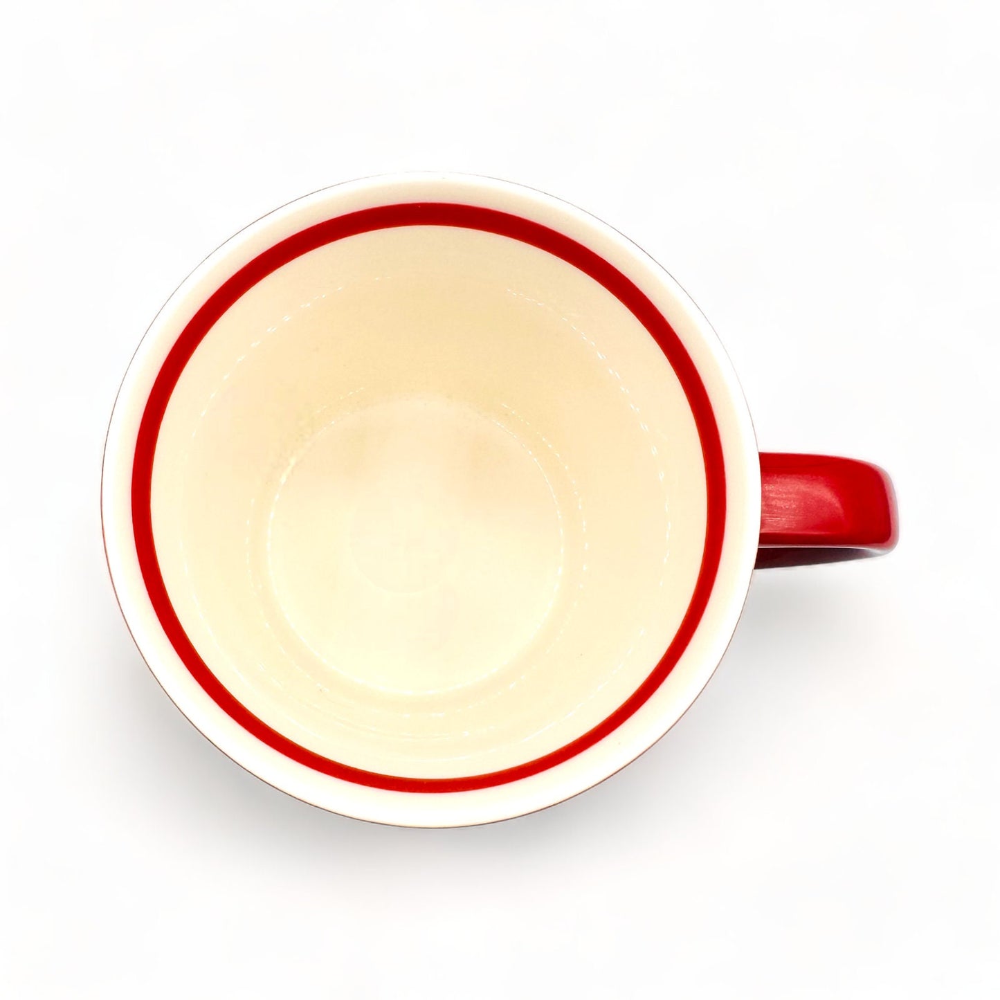 Starbuck Red and White Mug - Bone China - 16 Fl/Oz 2010