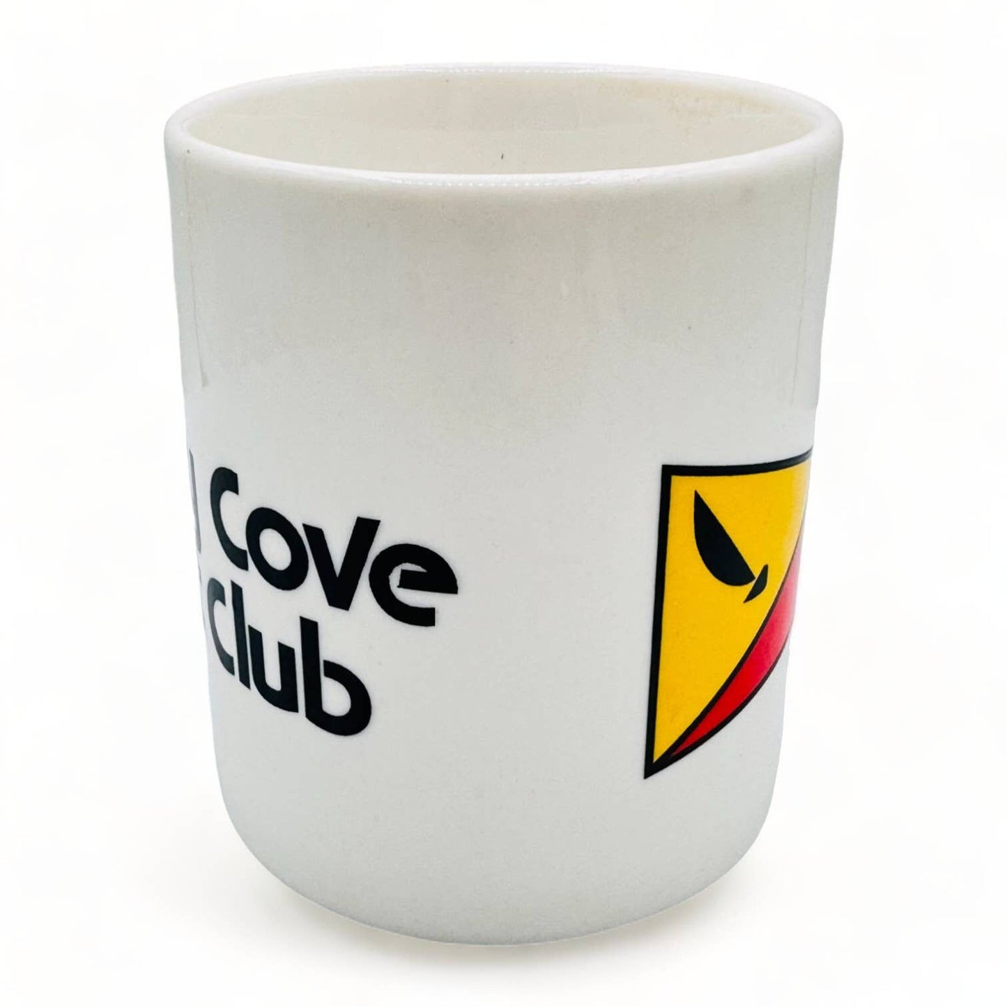 Tiddly Cove Yacht Club - Vintage 1980's White Mug