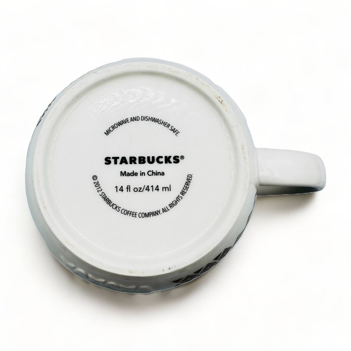 Aztec Summer Gold Coffee Mug - Starbucks 2012