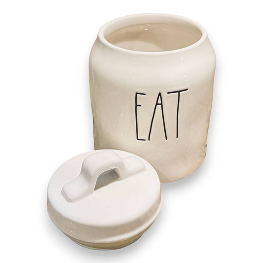 EAT - Rae Dunn Dimpled Airtight Cannister - Artisan Collection